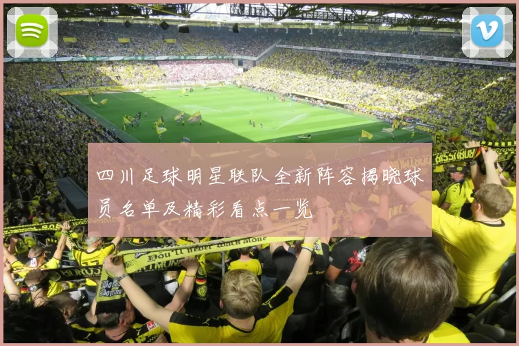 四川足球明星联队全新阵容揭晓球员名单及精彩看点一览
